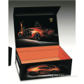 Optional design gift paper box with flip top from factory supply